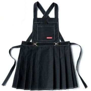 ガーデニング 多機能ポケット付きワンピース風作業エプロン