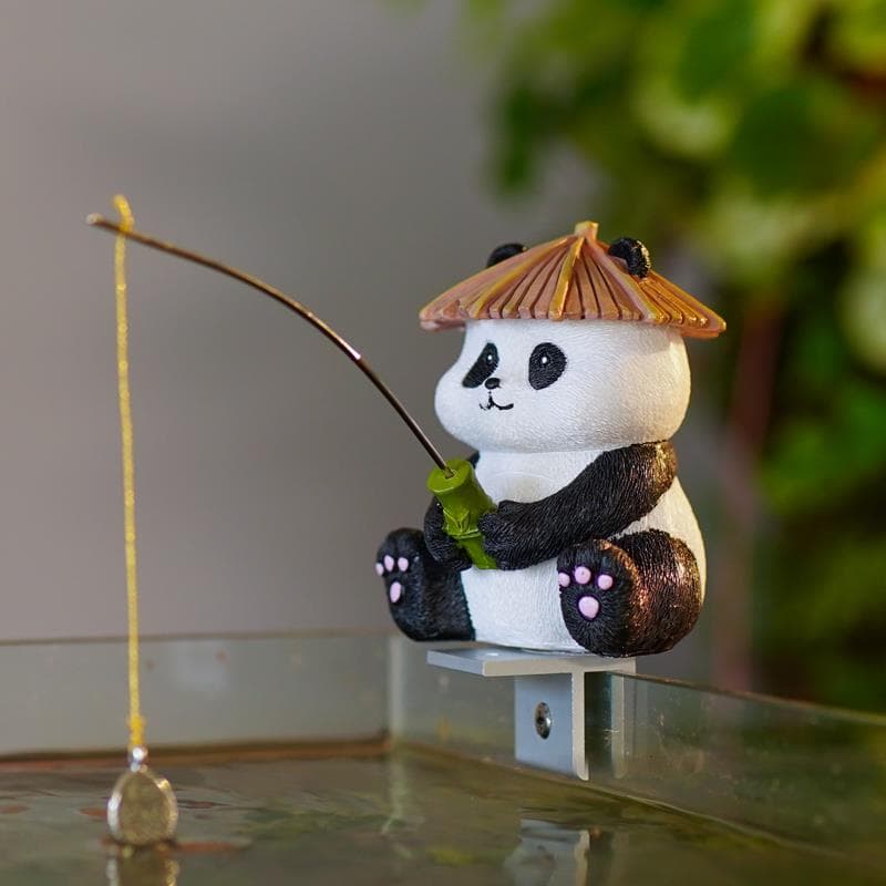 ガーデニング 釣りパンダ 和風オーナメント