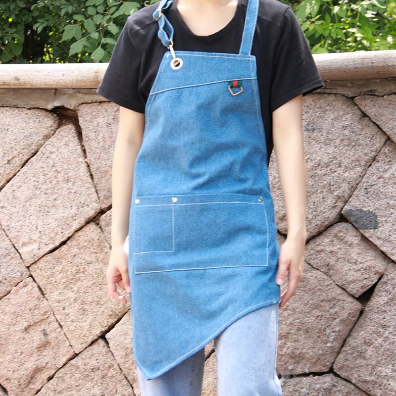 ガーデニング 丈夫な厚手生地のガーデニング作業用エプロン